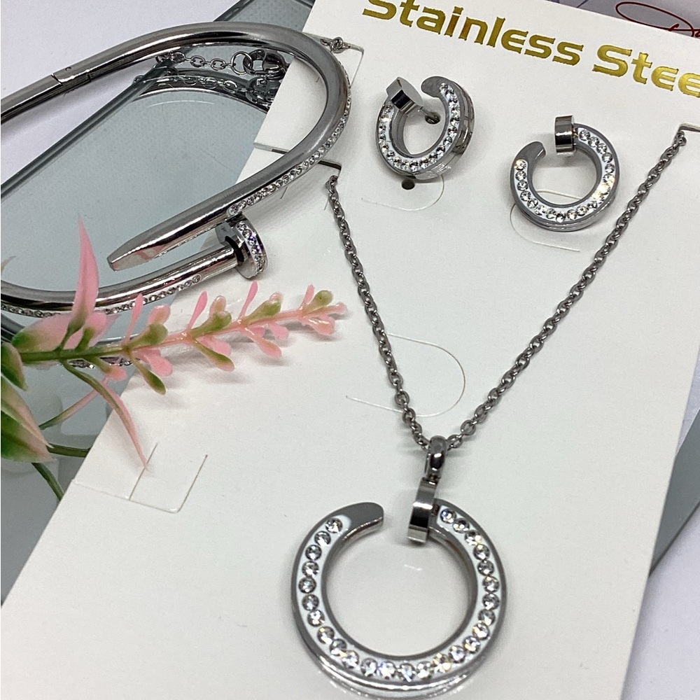 LUXURY NAIL SILVER SET